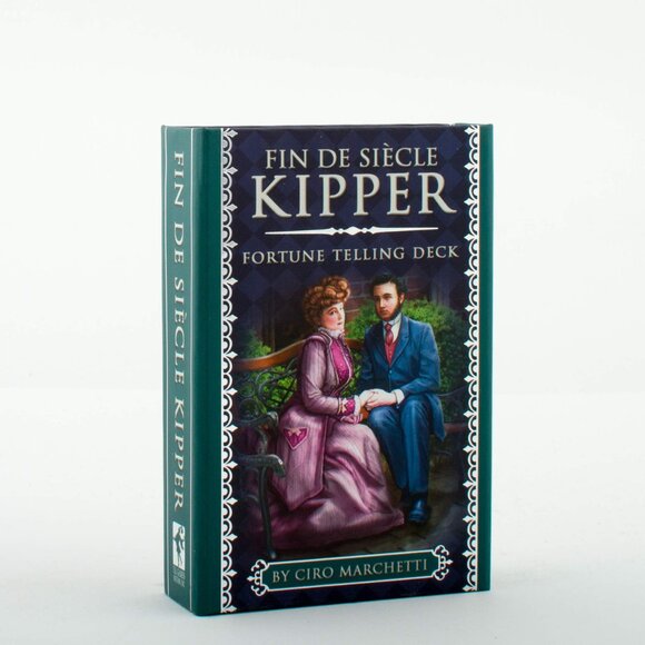 Fin De Siecle Kipper Fortune Telling Deck (39 silver gilt-edged cards) - Picture 10 of 10